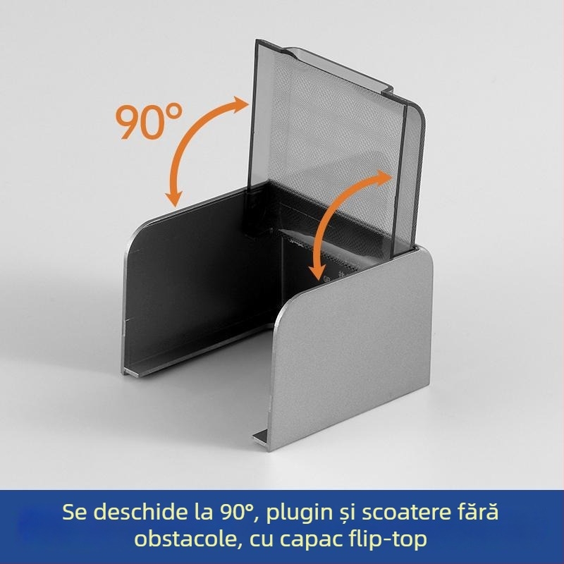 Cutie impermeabilă cu șurub pentru priză nealiniată la toaletă inteligentă, capac de protecție pentru întrerupătorul de evacuare a apei