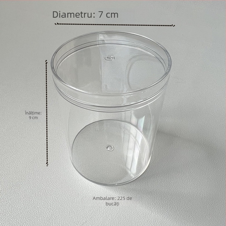 Recipient plastic transparent dreptunghiular pentru alimente cu capac, sigilabil, mai multe modele, marcă Jin Peng, logo imprimat