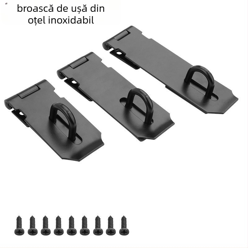 Cuplă pentru ușă, din oțel inoxidabil – zăvor pentru uși de dulap, design modern minimalist (WITT RIGHT)