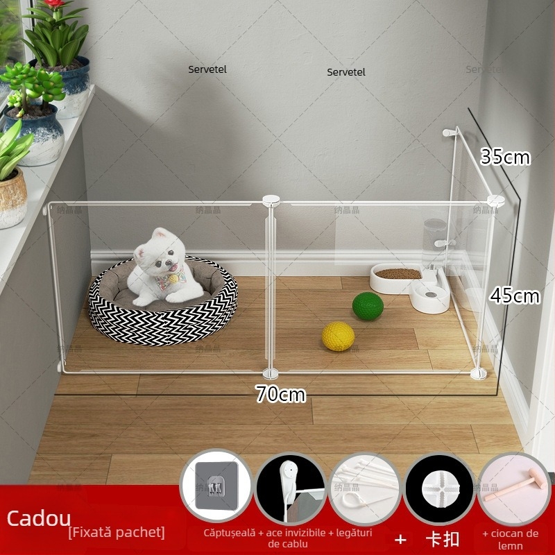 Gardă interioară modulară pentru câini (Material: Alte; Origine: Alte; Pentru: Câini)