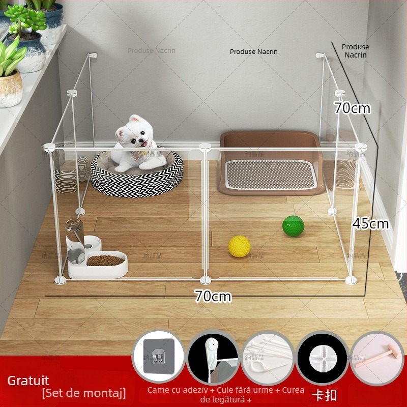 Gardă interioară modulară pentru câini (Material: Alte; Origine: Alte; Pentru: Câini)