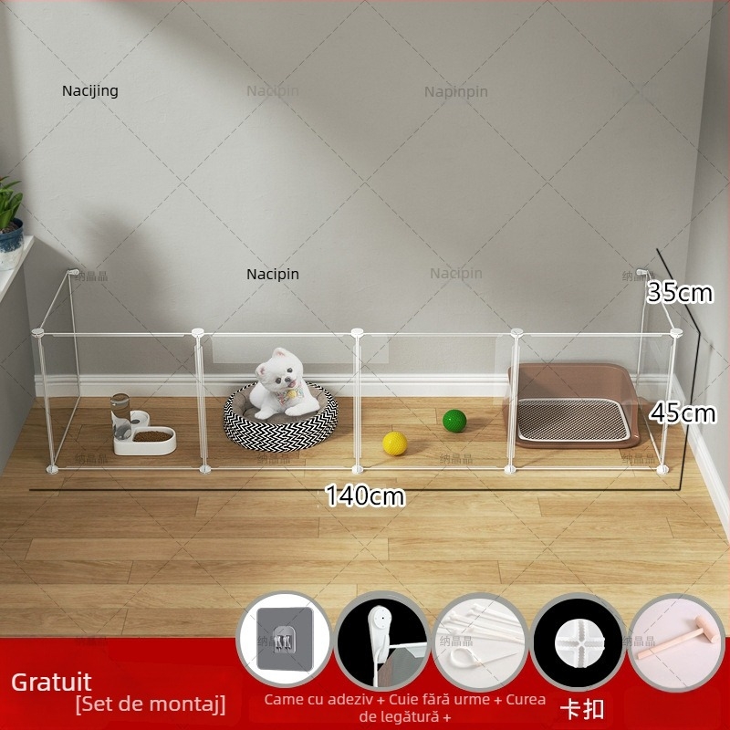 Gardă interioară modulară pentru câini (Material: Alte; Origine: Alte; Pentru: Câini)