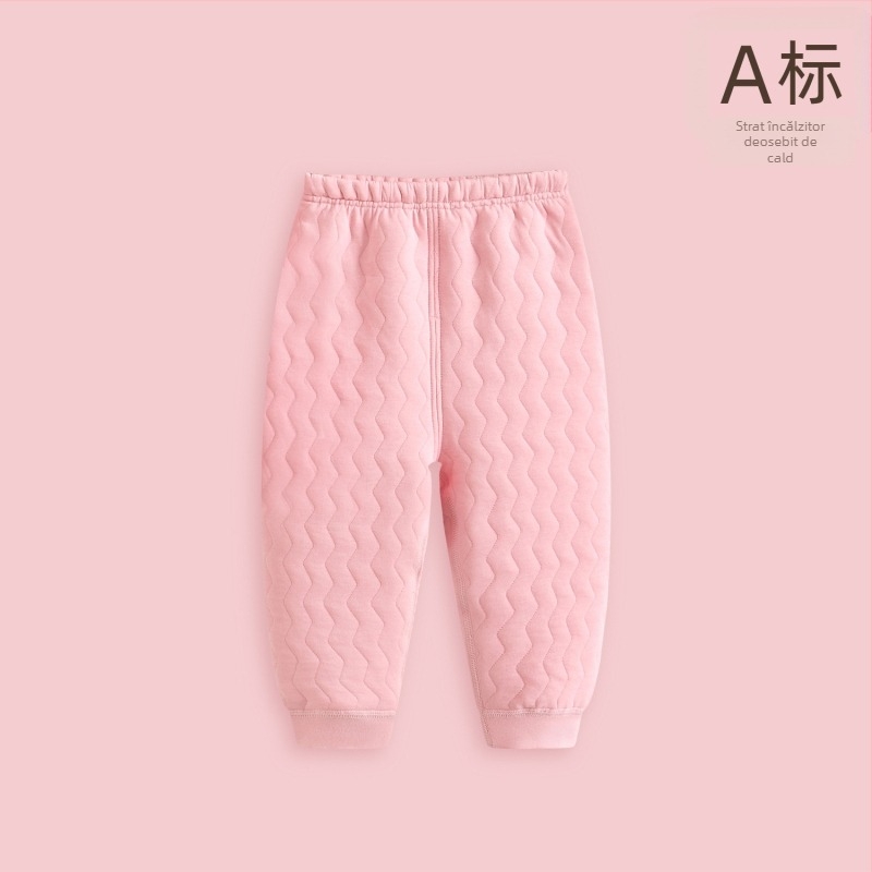 Pantaloni termici unisex din bumbac pentru iarnă, talie medie, 100% bumbac, siguranță Clasa A, cu etichetă de agățare