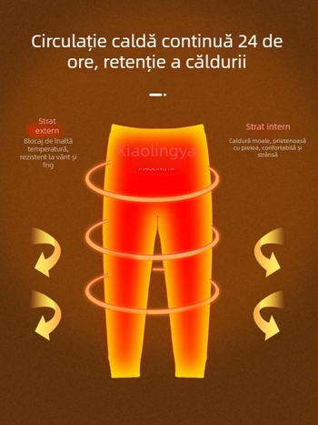 Colanți lungi de iarnă pentru băieți, căptușiți cu fleece, talie înaltă, poliester gros, pentru copii peste 8 ani (peste 140 cm)