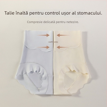 Lenjerie intimă de damă talie înaltă din modal, antibacteriană, respirabilă, căptușeală din bumbac