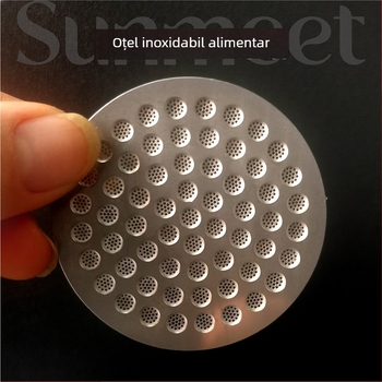 Filtru din oțel inoxidabil pentru mașina de cafea – plasă de filtrare din oțel 304, stil modern minimalist, potrivit pentru cafenea, restaurant, bar
