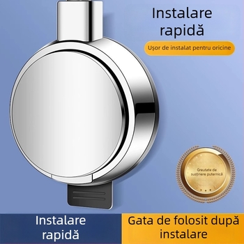 Suport pentru cap de duș - ABS, instalare prin ventuză, model K1, stil modern minimalist