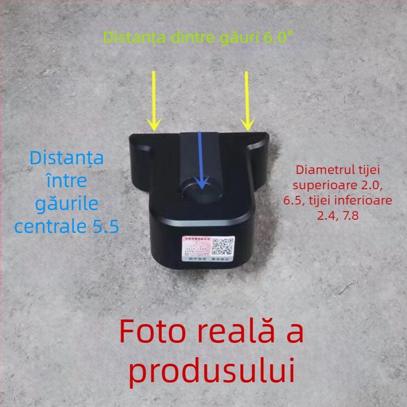 Suport de perete pentru duș, braț reglabil cu ridicare, ABS, certificat WATERMARK, Stil nou chinezesc