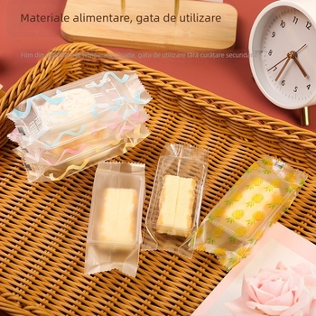 Pungă de ambalare pentru prăjitură cu ananas, imprimare gravură, material compozit, sigilare automată sau cu mașină