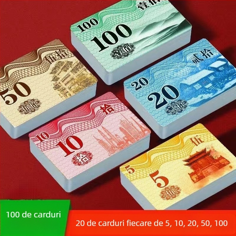 Carduri cu cip melamină, impermeabile, pentru şah și săli de jocuri, groase