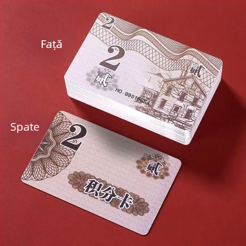 Carduri cu cip melamină, impermeabile, pentru şah și săli de jocuri, groase