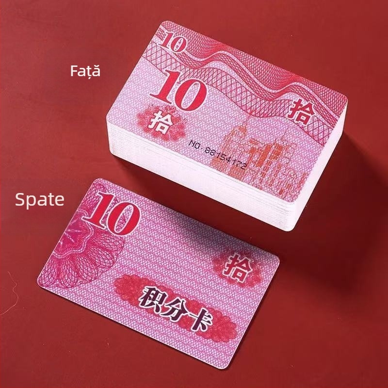 Carduri cu cip melamină, impermeabile, pentru şah și săli de jocuri, groase