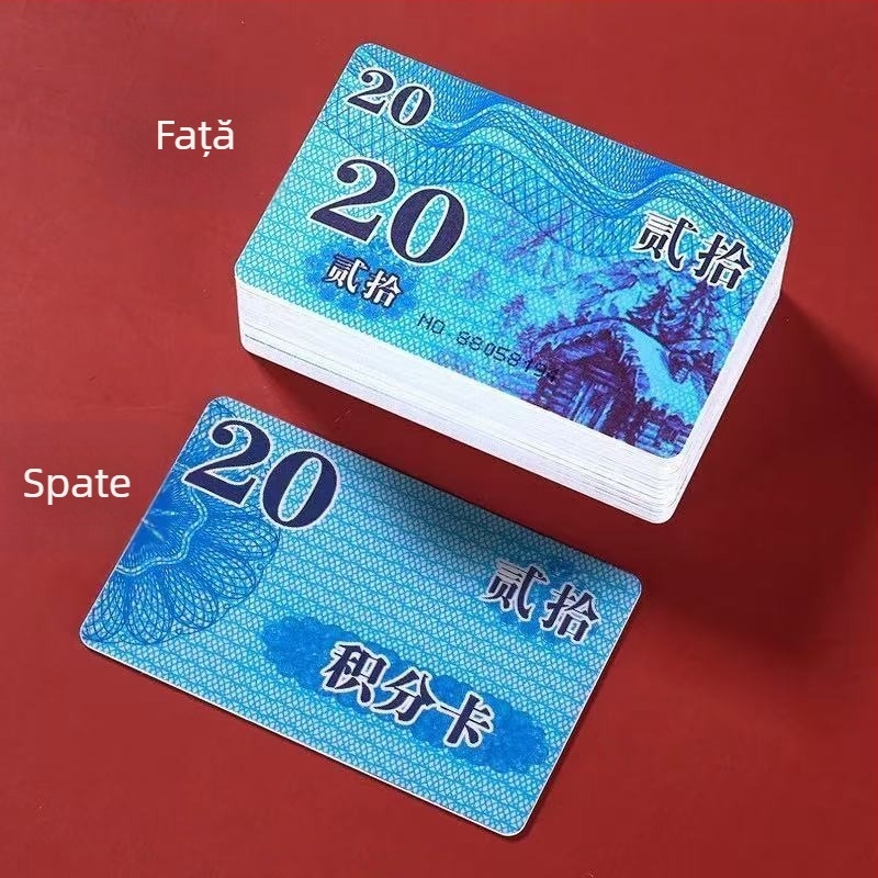 Carduri cu cip melamină, impermeabile, pentru şah și săli de jocuri, groase