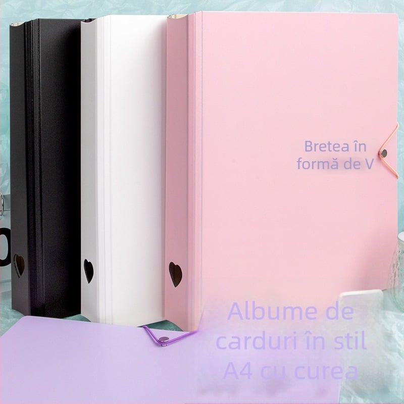 Album foto cu pagini detașabile pentru copii, copertă PP, logo imprimat, personalizare procesare