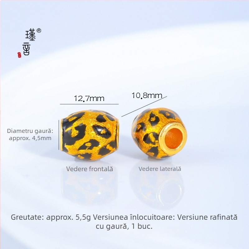 Brățară din cupru, placare electroplatinică, stil vintage, retro literar, Jinyan