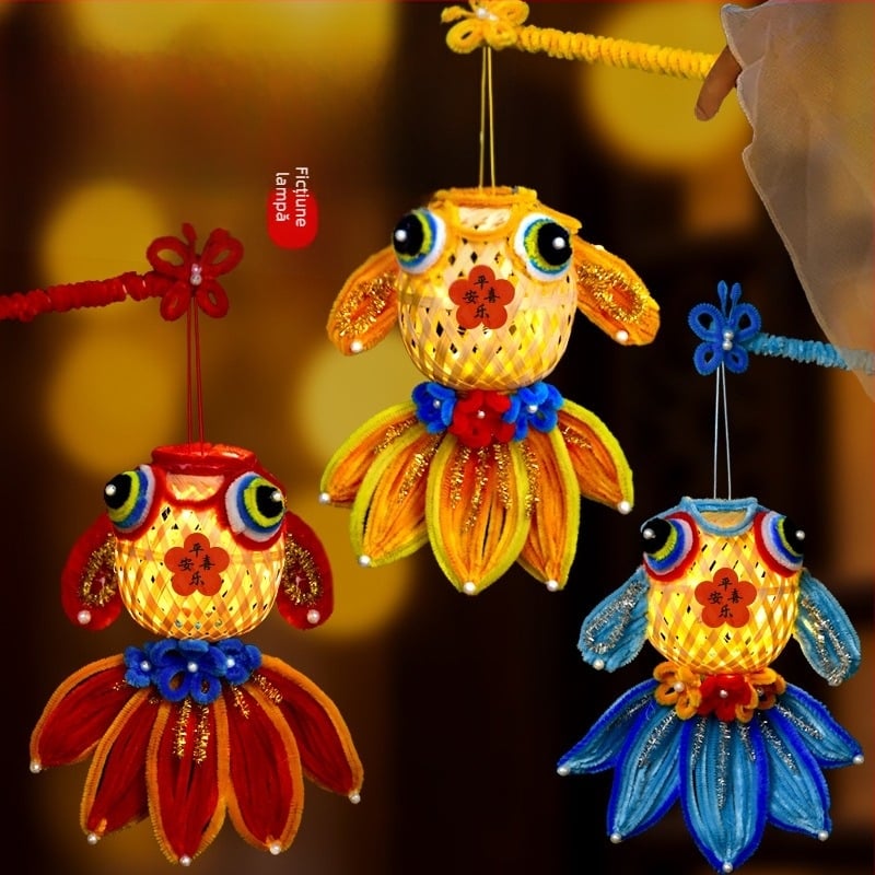 Fanar Fat Dragon: Motiv koi pește, formă neregulată, DIY, stil clasic