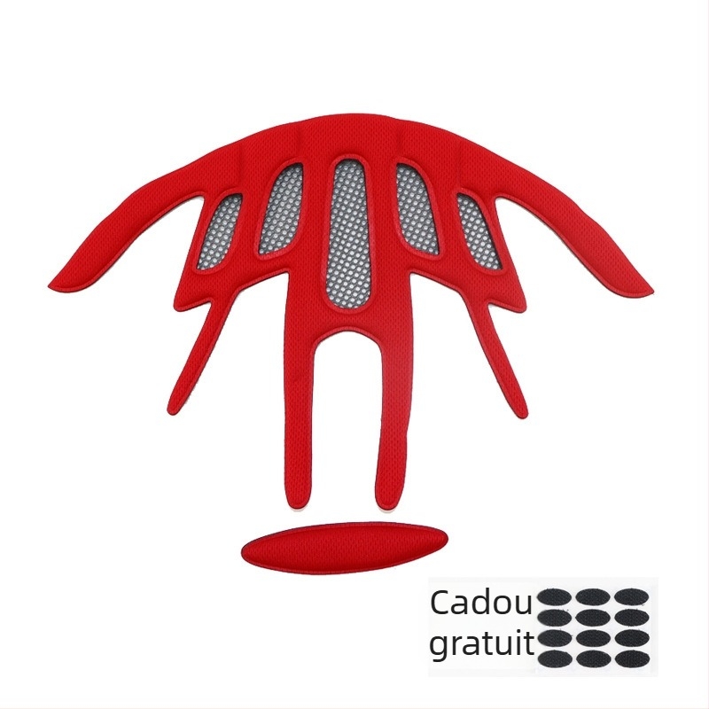 Interior de burete pentru cască de ciclism – pernă interioară pentru cască de tip semi, potrivită pentru biciclete, biciclete electrice și motociclete