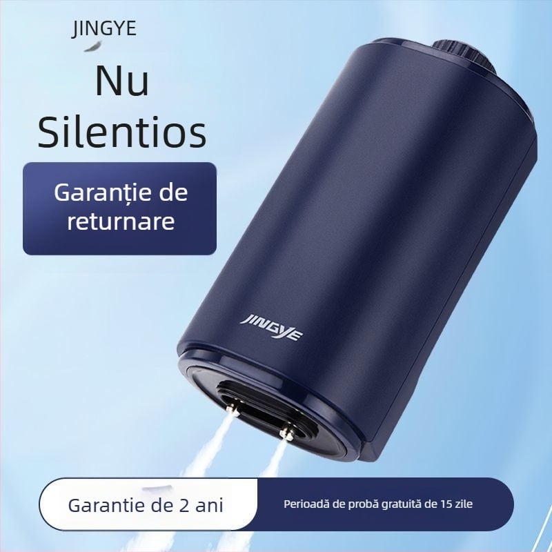 Pompa Jingye de oxigenare – pentru pești aurii, aerator cu patru capete, debit mare de aer, pompă de apă pentru acvariu, 1 kg