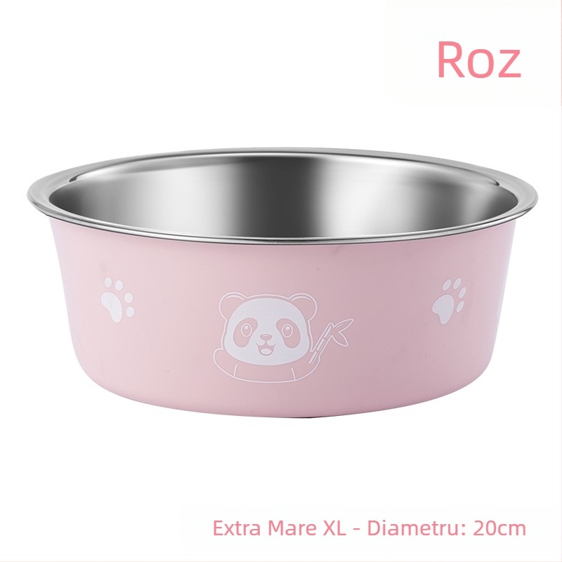 Mengdi oțel inoxidabil – bol pentru animale de companie cu bază anti alunecare, bol pentru câine și pisică, origine Taizhou, Zhejiang