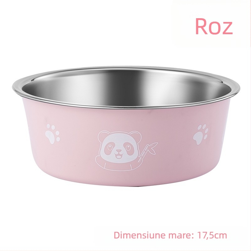 Mengdi oțel inoxidabil – bol pentru animale de companie cu bază anti alunecare, bol pentru câine și pisică, origine Taizhou, Zhejiang