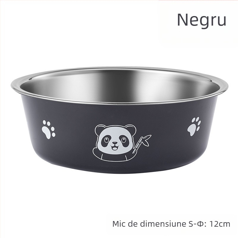 Mengdi oțel inoxidabil – bol pentru animale de companie cu bază anti alunecare, bol pentru câine și pisică, origine Taizhou, Zhejiang