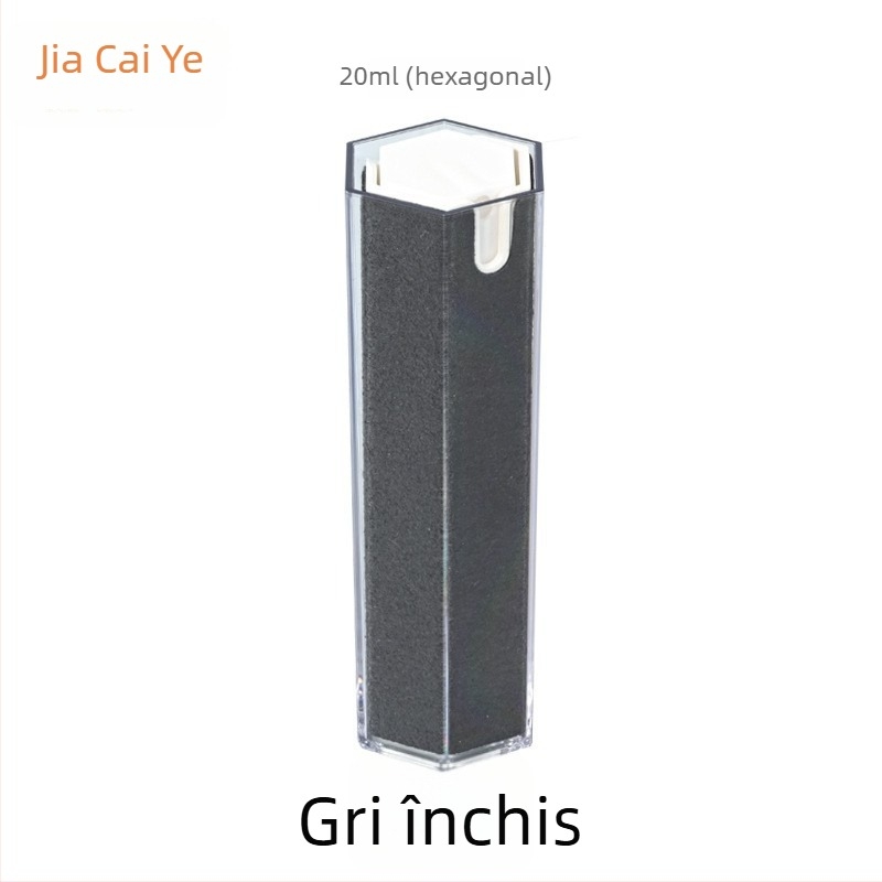 Set de curățare a ecranului LCD pentru smartphone, design hexagonal, model JCY-425, greutate 58,5 g, cu recipient spray integrat și spațiu de depozitare.