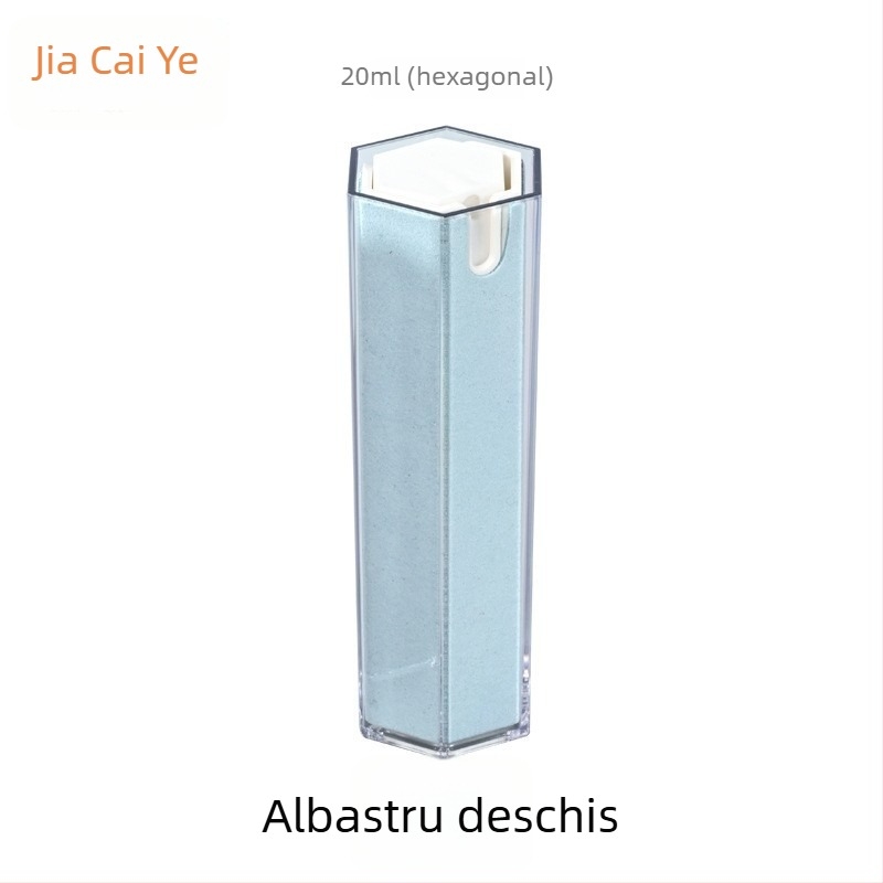 Set de curățare a ecranului LCD pentru smartphone, design hexagonal, model JCY-425, greutate 58,5 g, cu recipient spray integrat și spațiu de depozitare.