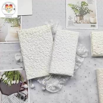 Qiu Ling husă protectoare pentru caiet, lucrată manual, de formă pătrată, reglabilă