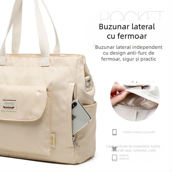 Geantă pentru laptop crossbody, pentru bărbați și femei, nouă, 15.6/14/13 inch, călătorie, capacitate mare