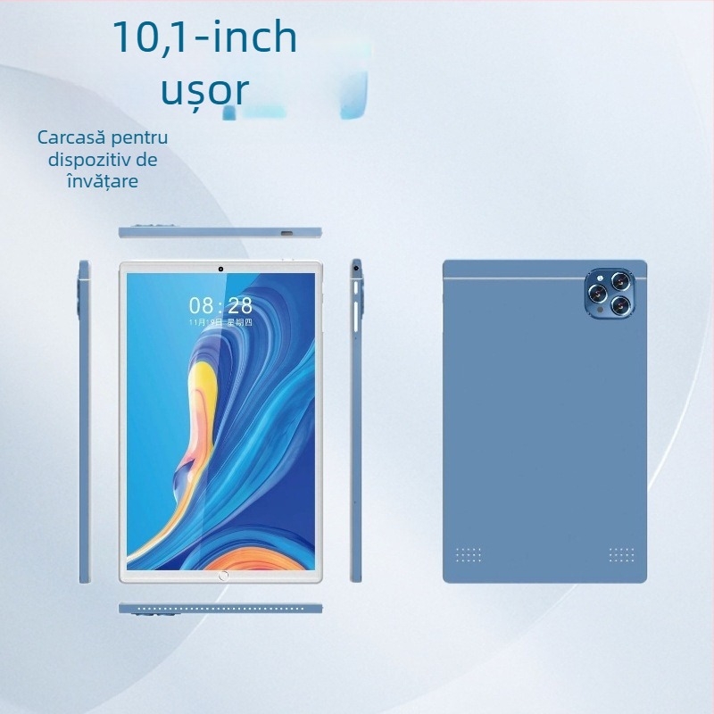 SSK T85 tabletă, 10,1 inci, Android, Quad‑core MTK, 64 GB, Dual SIM, două camere, GPS, Bluetooth, 4G, Wi‑Fi, senzor de gravitație, corp metalic, 0,25 kg, baterie 7–9 ore