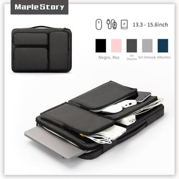 Geantă pentru laptop cu husă de protecție pentru tabletă/iPad, husă interioară MacBook, 14–15,6 inch, pentru bărbați și femei