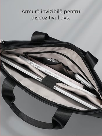 Geantă pentru laptop MacLaren – Rezistentă la șocuri, Material Oxford, Căptușeală din poliester, Geantă de afaceri urban minimalistă