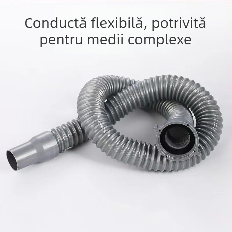 Furtun extins de drenaj pentru chiuveta de bucătărie | Xin Leon model 446 | ABS | conductă de drenaj | stil Modern simplicity
