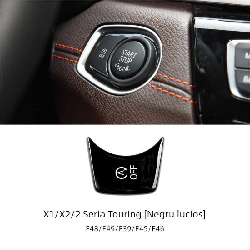Buton start-stop pentru BMW F Chassis, compatibil cu seriile 1/2/3/4/5/6/7 și X1–X6