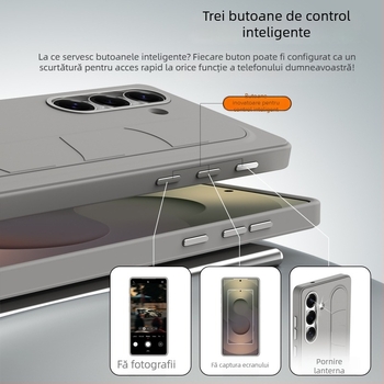 Carcasă Samsung pentru telefon cu suport, anti-alunecare, disipare a căldurii, protecție la căderi, policarbonat turnat prin presare