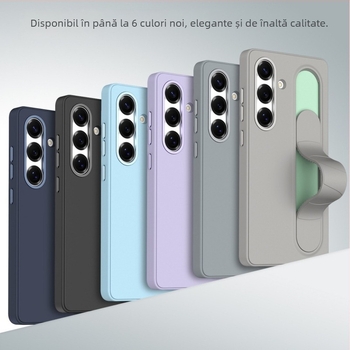 Carcasă Samsung pentru telefon cu suport, anti-alunecare, disipare a căldurii, protecție la căderi, policarbonat turnat prin presare