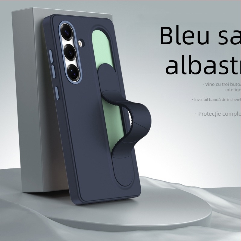 Carcasă Samsung pentru telefon cu suport, anti-alunecare, disipare a căldurii, protecție la căderi, policarbonat turnat prin presare
