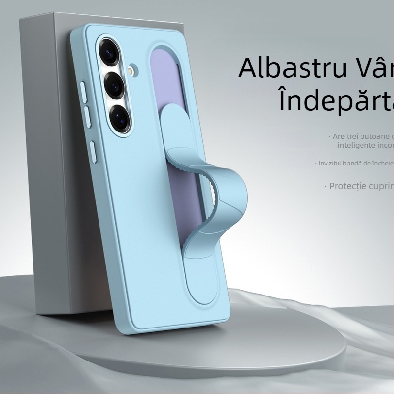Carcasă Samsung pentru telefon cu suport, anti-alunecare, disipare a căldurii, protecție la căderi, policarbonat turnat prin presare