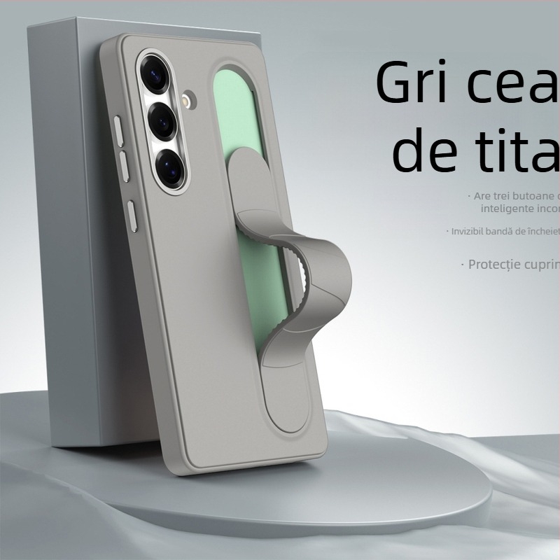 Carcasă Samsung pentru telefon cu suport, anti-alunecare, disipare a căldurii, protecție la căderi, policarbonat turnat prin presare