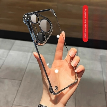 Carcasă dură pentru Huawei, din PC cu electroplating, personalizabilă, rezistentă la șocuri, zgârieturi, anti-îngălbenire, anti-amprente, adsorbție magnetică puternică