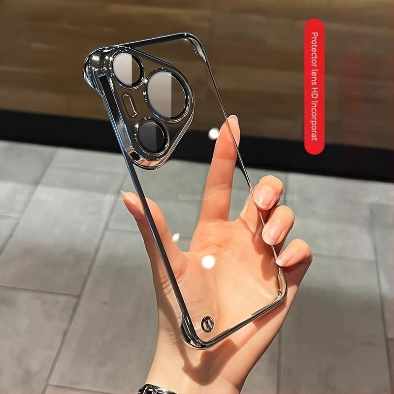 Carcasă dură pentru Huawei, din PC cu electroplating, personalizabilă, rezistentă la șocuri, zgârieturi, anti-îngălbenire, anti-amprente, adsorbție magnetică puternică