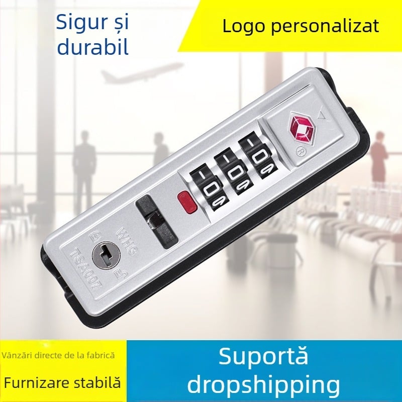 Încuietoare TSA pentru valize – combinație, ABS, model HK-054A, Accesorii bagaje