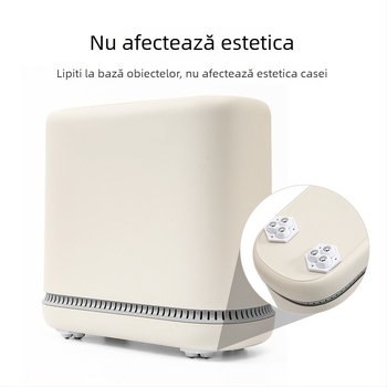 Qianchuan role autoadezive pentru dulapuri, silențioase, cu rulmenți cu bile, ABS + bile de oțel, rezistente la uzură