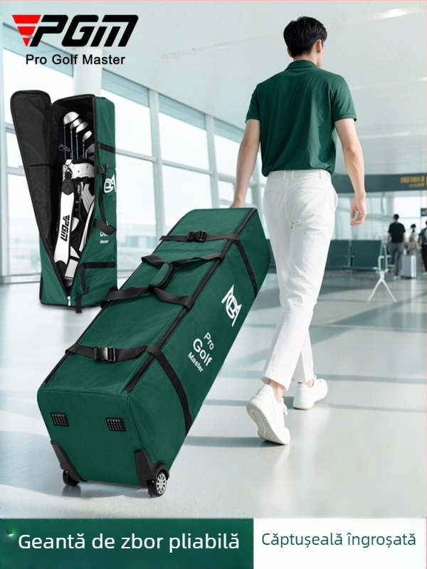 Geantă de golf PGM pentru crose, cu material impermeabil și personalizare disponibilă