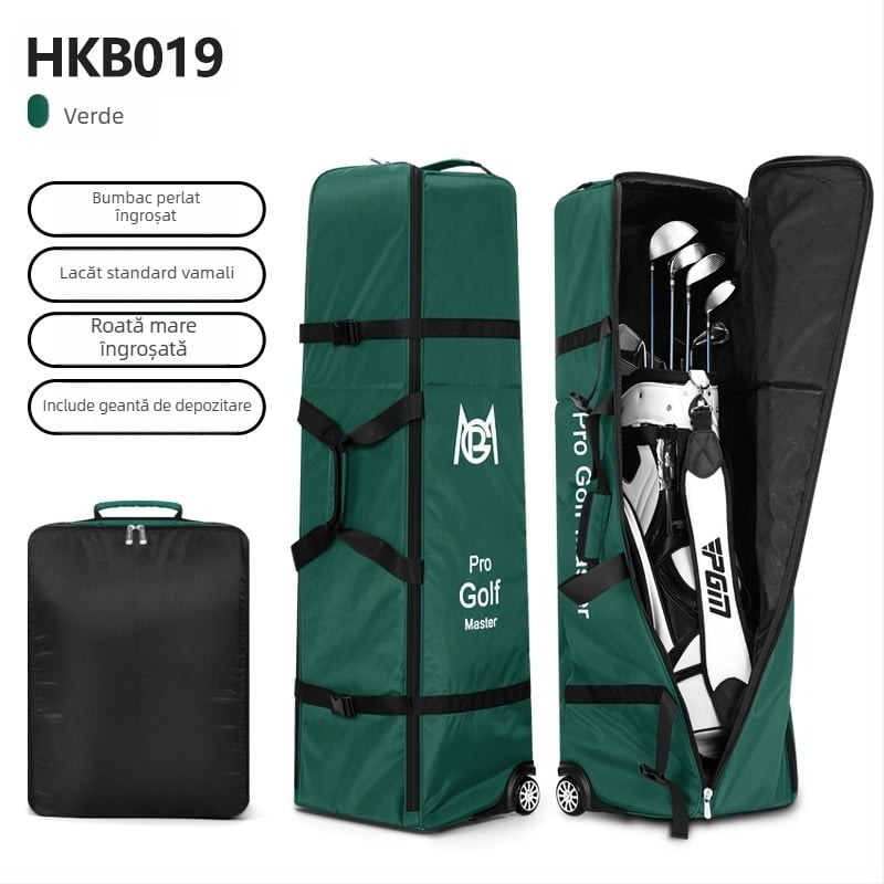 Geantă de golf PGM pentru crose, cu material impermeabil și personalizare disponibilă