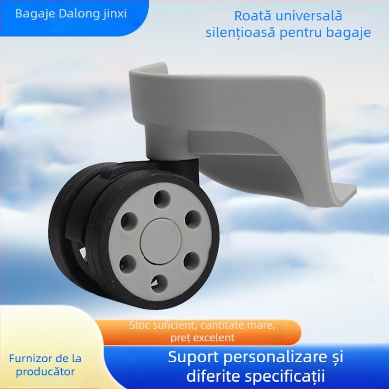 Roți pentru valize – din plastic, rezistente la uzură și la șocuri, Nr. 699, stil minimalist lux discret
