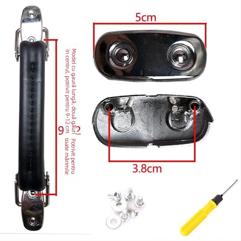 Accesoriu pentru mânerul de bagaje – Material ABS, Stil retro, Piesă de reparat mâner