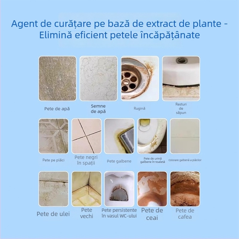 Momo Detergent de baie pe bază de plante, universal, în formă lichidă, elimină pete de apă, depuneri de calcar și mirosuri, pentru sticlă, WC și plăci.