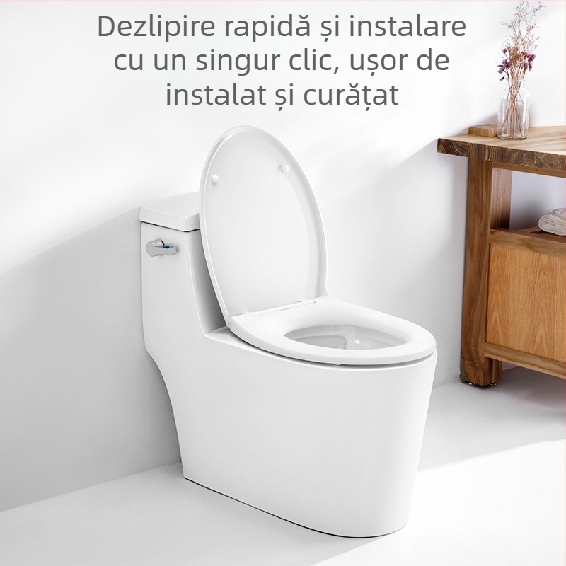Șezut de WC inteligent pentru uz casnic, universal, închidere electrică moale, încălzire la temperatură constantă, model LY-TR005B