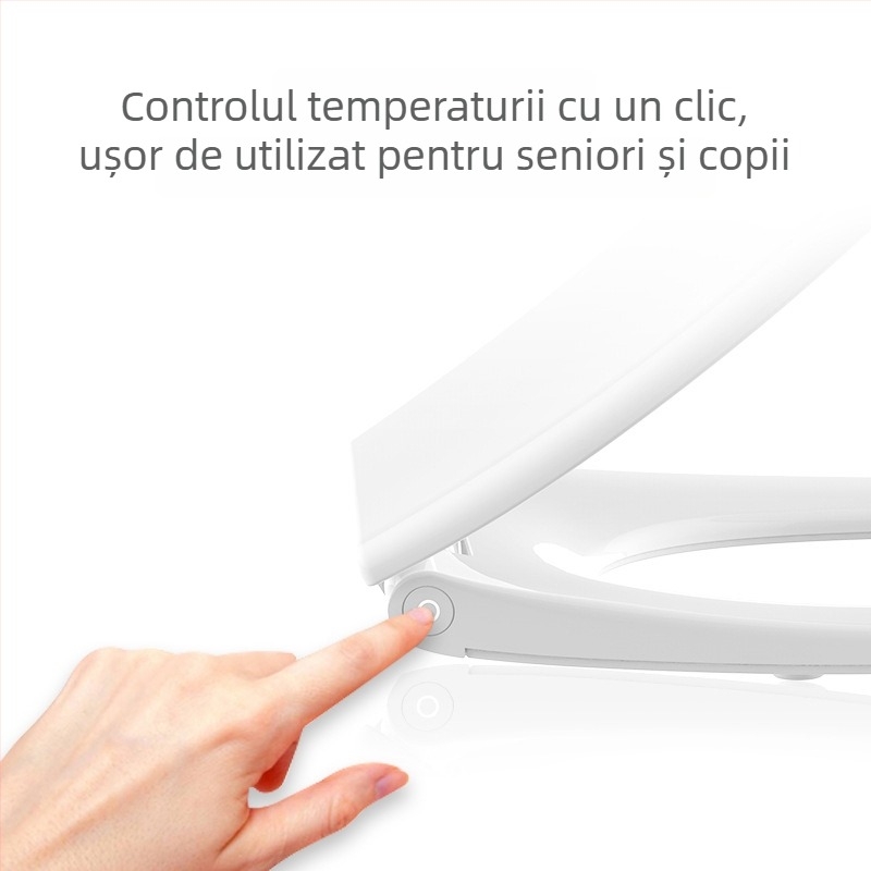 Șezut de WC inteligent pentru uz casnic, universal, închidere electrică moale, încălzire la temperatură constantă, model LY-TR005B